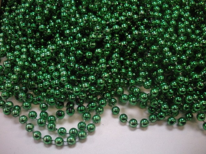 Green beads